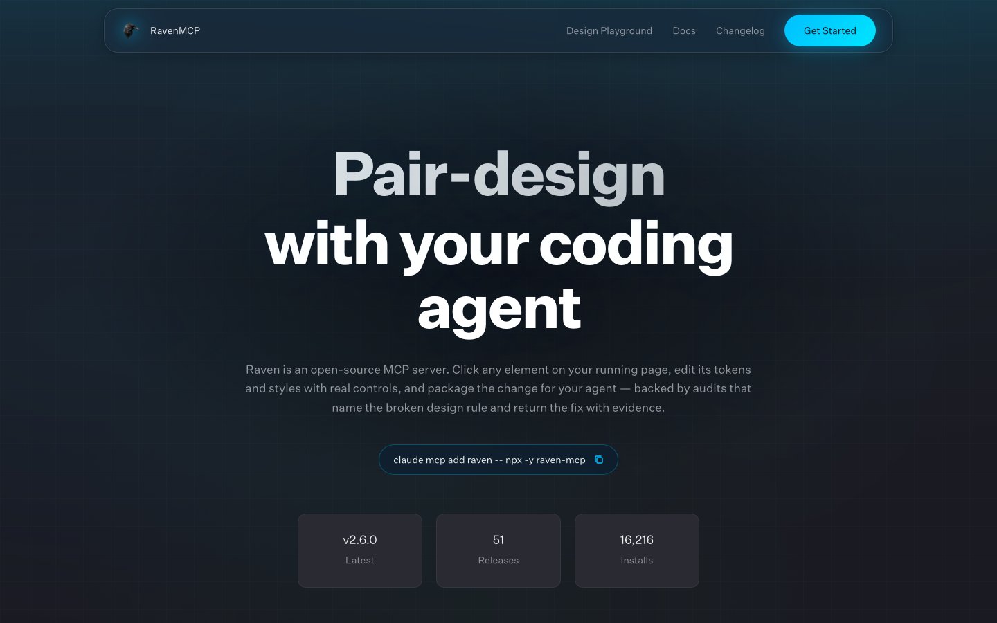 RavenMCP product website